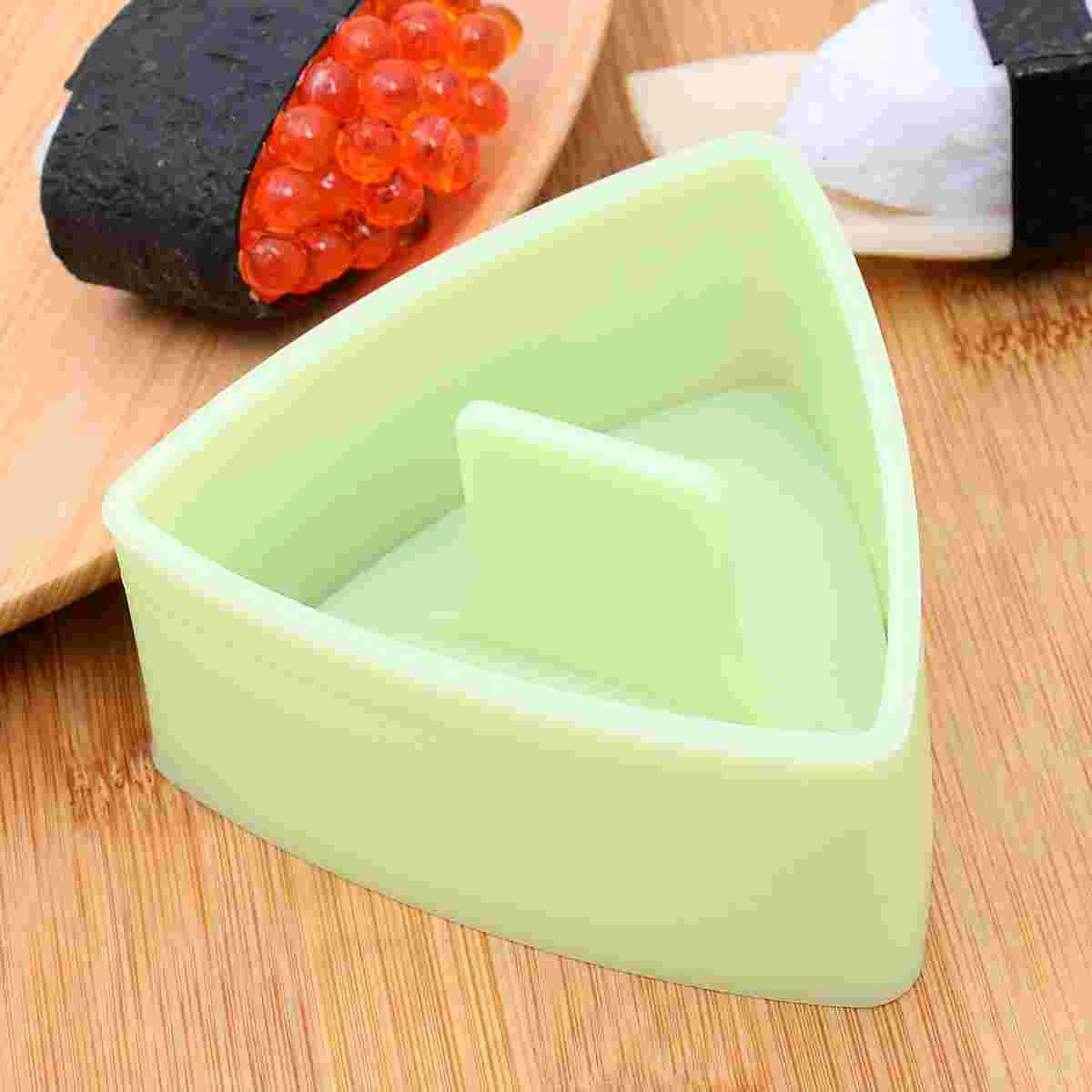 

Sushi Mold Rice Maker Triangle Press Onigiri Mould Kit Tool Diy Molds Japanese Making Seaweed Bento Box Makers Shape Decorating