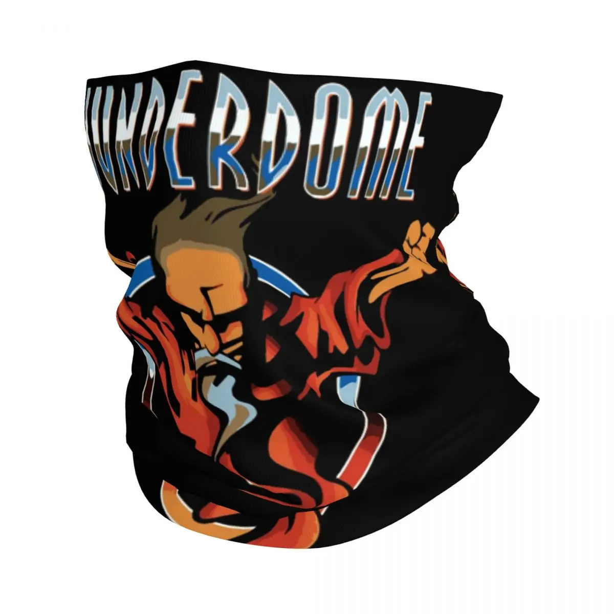 

Thunderdome Breaking Hardcore Gabber Bandana Neck Warmer Men Women Winter Ski Tube Scarf Gaiter Music Festival Face Cover