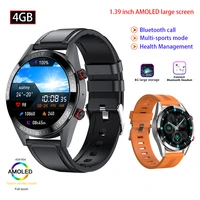 z18 smart watch for men women 1 39 inch amoled screen smartwatch luxury sports watches womens wristwatch fitness bracelet clock