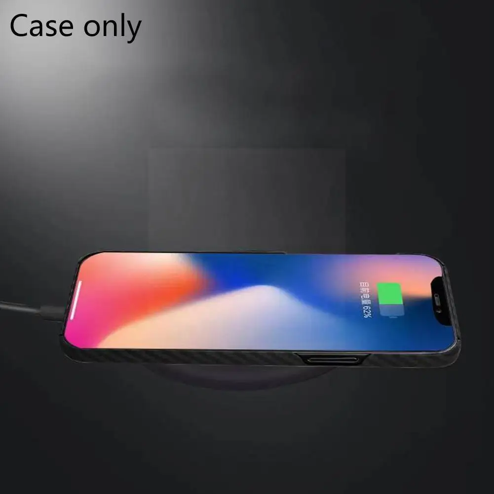 

1pc Carbon Fiber Phone For 13mini 13 13pro 13promax Ultra-thin Anti-fall Aramid Fibre Protective For Ipho D1b7