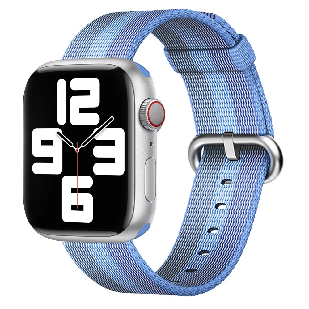 Nylon strap For Apple watch band 45mm 44mm 49mm 40mm 41mm 38mm watchband bracelet belt correa iwatch series ultra 8 7 SE 3 5 6