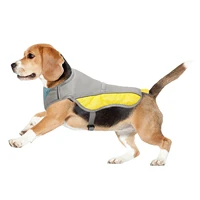 dog cooling vest breathable pet cooling clothes harness dog cooling jacket for summer outdoor hiking walking and camping