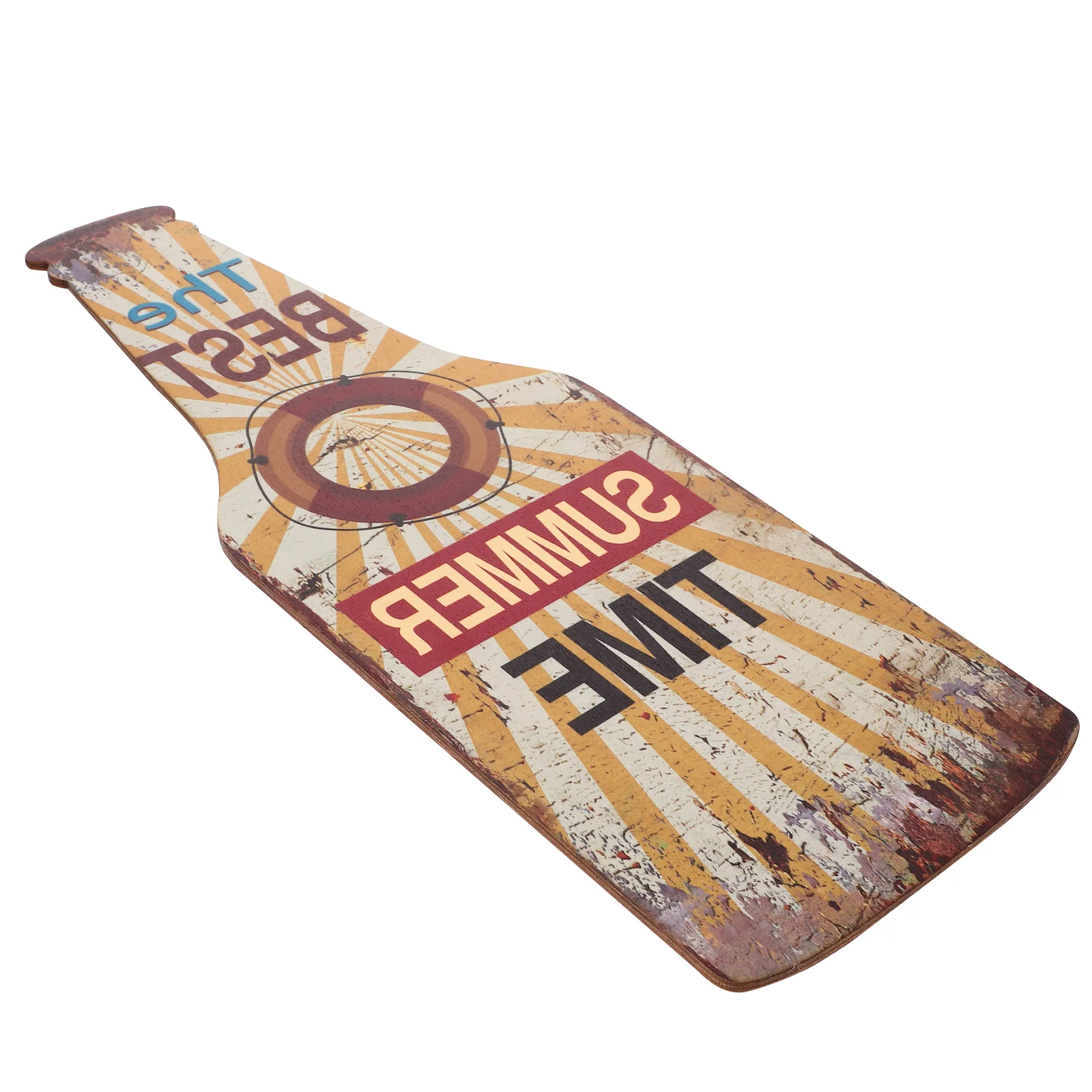 

Hawaiian Wood Hanging Plaque Beach House Gifts Room Decor Beer Bottle Ornament Pendant Aesthetic Decorations For Home Wooden