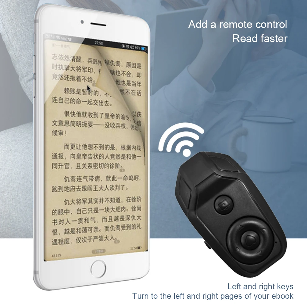 Фото Мини Bluetooth-совместимый пульт дистанционного управления умное Беспроводное Мини Bluetooth-совместимый пульт дистанционного управления умное Беспроводное