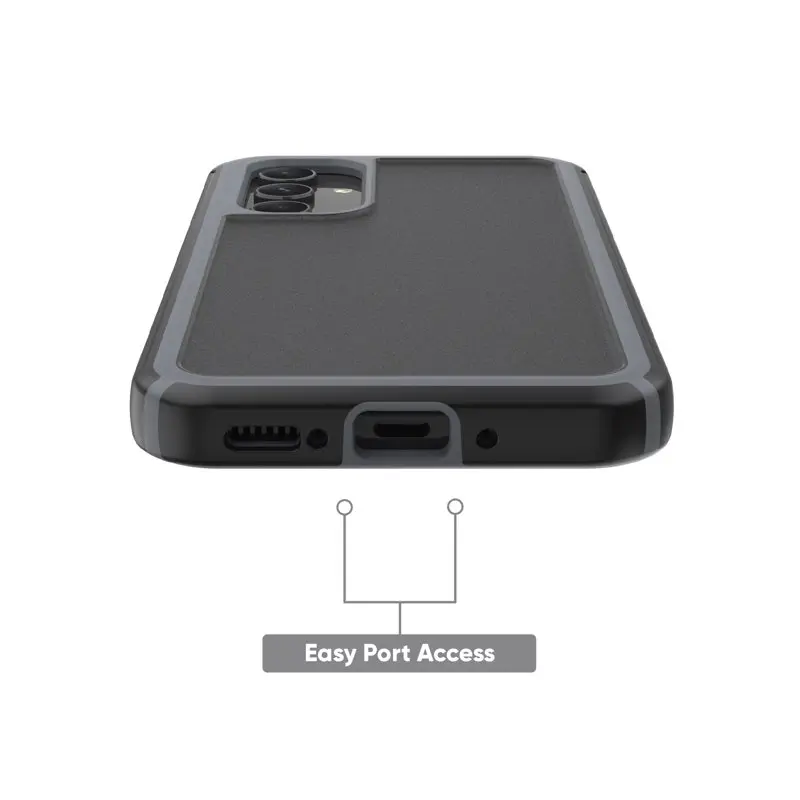 2023 new for Slim Rugged Phone Case for Samsung Galaxy A54 5G - Black/Gray