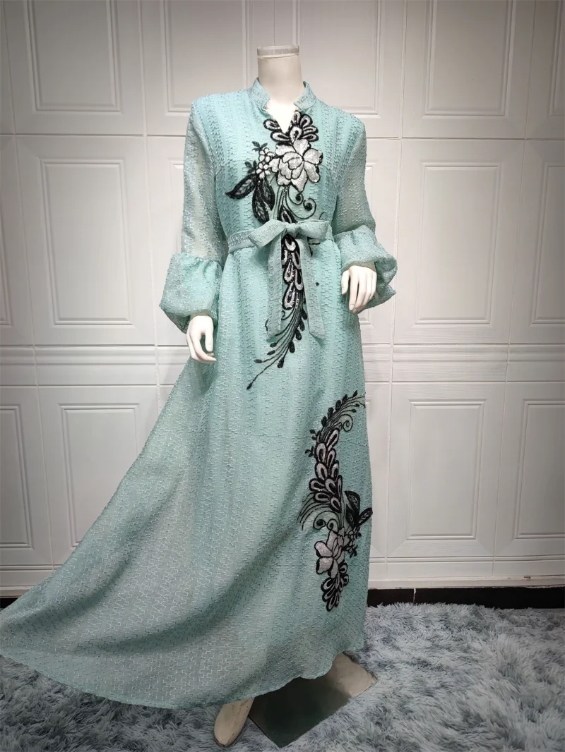 Abayas For Women Dubai Luxury Ramadan Muslim Fashion Dress Caftan Marocain Wedding Party Occasions Long Dresses Djellaba Femme