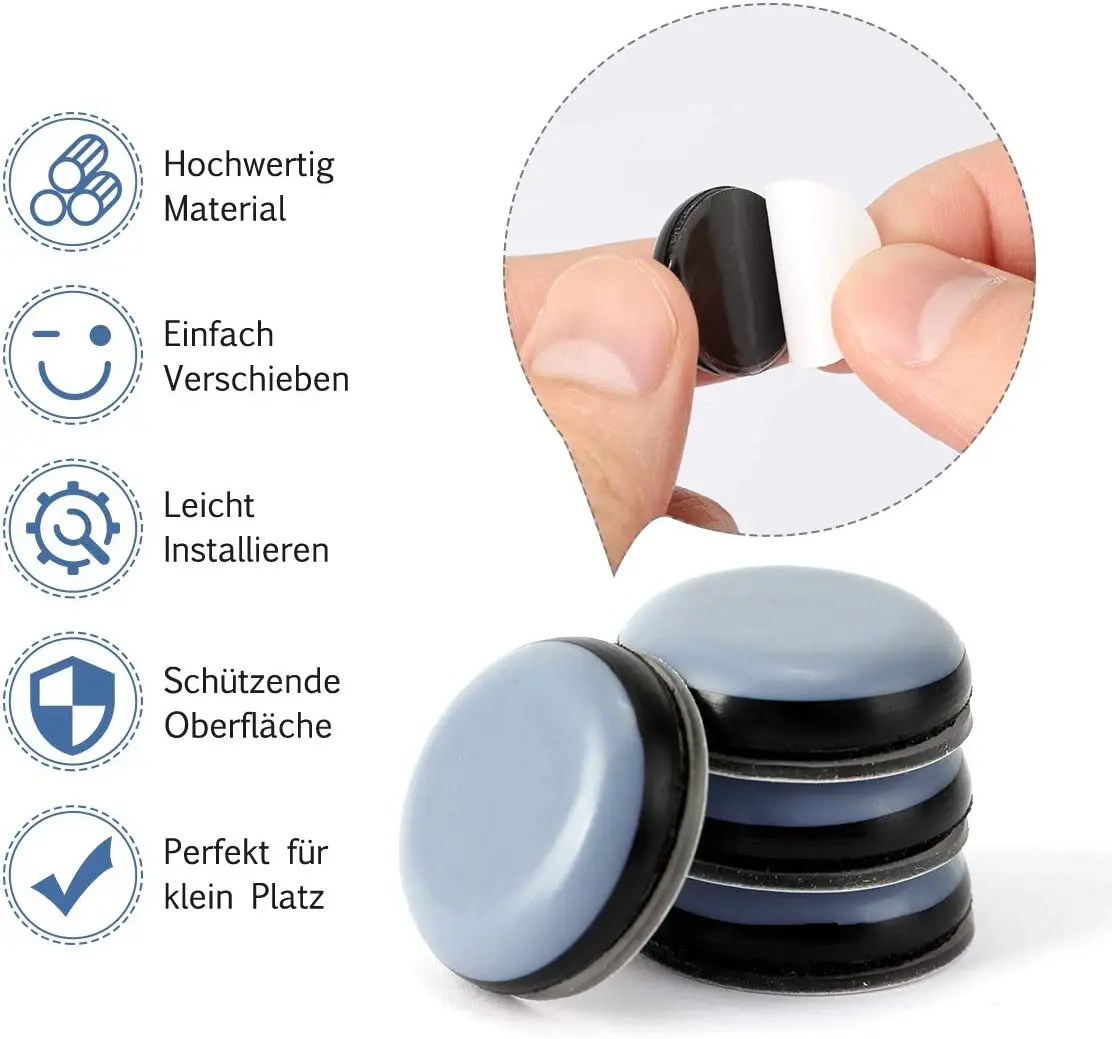 4 шт. самоклеящиеся наклейки-невидимки для раздвижной доски Thermomix TM5 TM6