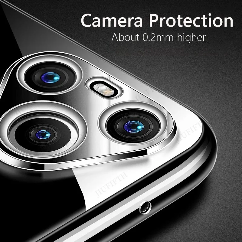 Фото Для Pura80Pro Pura80 P80 Pro Простые тонкие мягкие прозрачные чехлы из ТПУ для телефонов для Huawei Pura 80 Чехол Fundas Coques №4