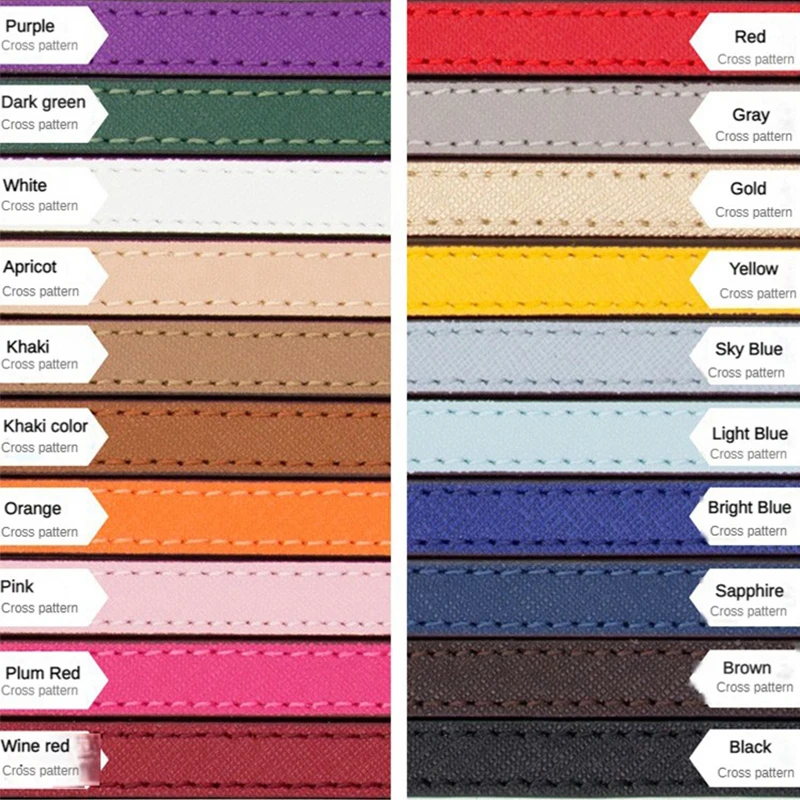 All-match Clutch Bag Strap Wallet Belt Women Wrist Bag Strap Solid Color Women Simple Handle Purse Bag Belt Replacement