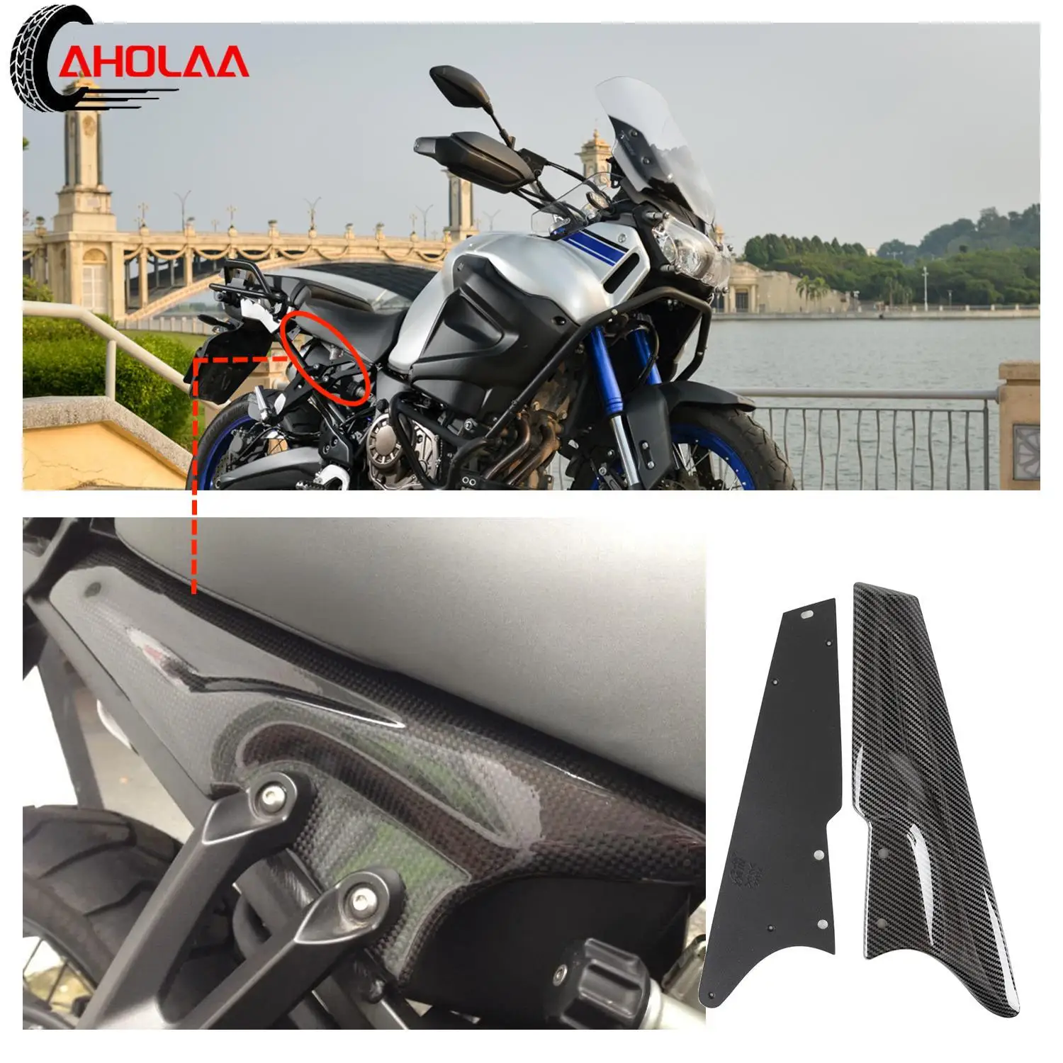 

Motorcycle Frame Infill Side Panel Protector Guard Cover Protection For Yamaha XT1200Z Super Tenere XT 1200 Z XT1200 2010-2020