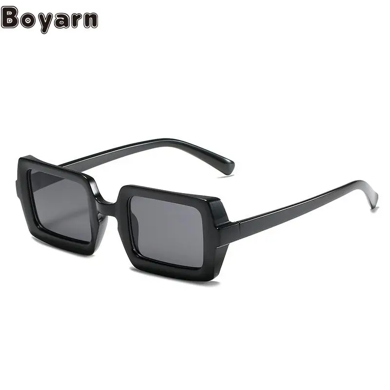 

Boyarn Eyewear New Steampunk Foreign Trade Fashion Women's Sunglasses Candy Color Square Small Frame Fashion Sung