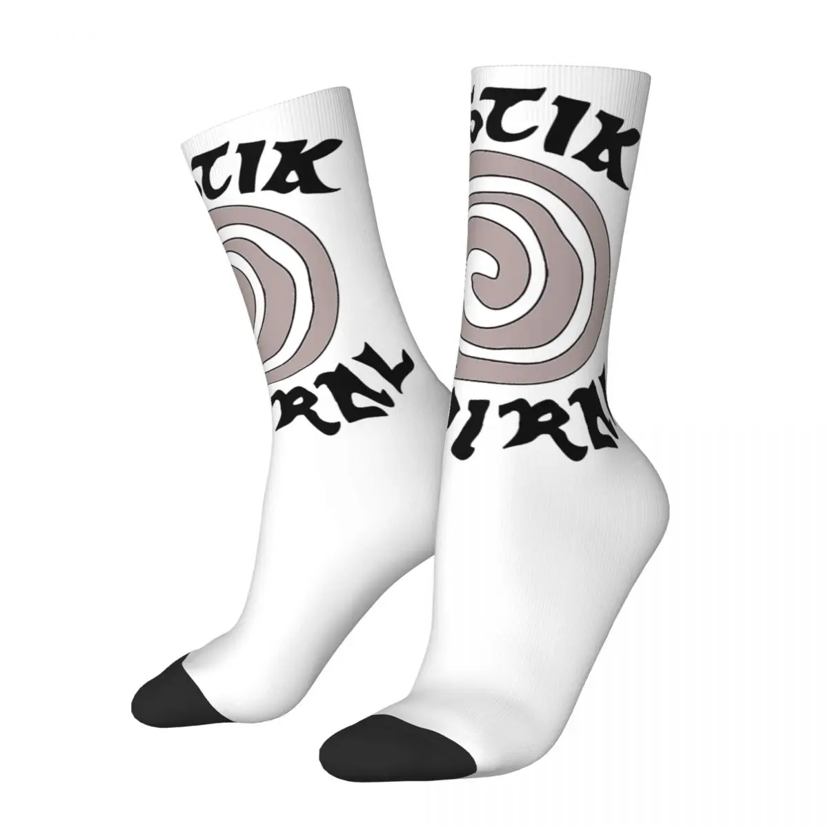 

The Spiral Daria Graphic Vintage BEST TO BUY Color contrast Graphic Elastic Socks