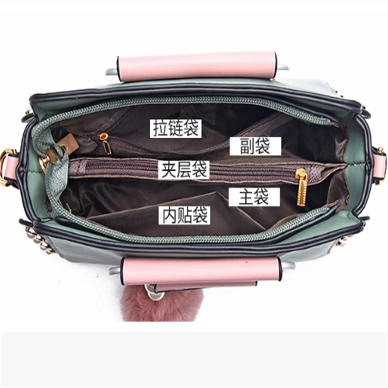 Fashion Luggage &Bags Women's Handbags Crossbody NEW Large Capacity Shoulder Bag PU Casual Black Messenger Bag Ladies Bolsos