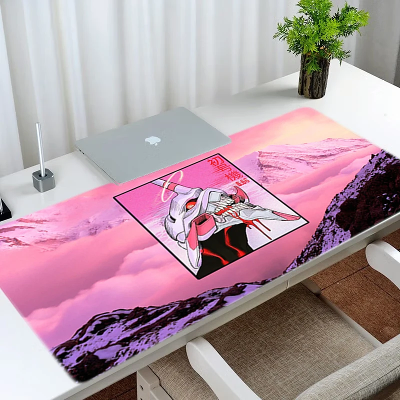 

Коврик для мыши с рисунком аниме, Настольный коврик для геймеров Xxxl, большой коврик из ЭВА, аксессуары для настольных компьютеров Xxl, Проводн...