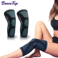 bracetop sports knee compression sleeve best knee brace for knee pain knee support gym workout running basketball weightlifting