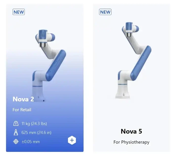 Рисунок 4 - Робот-манипулятор Dobot Nova 5
