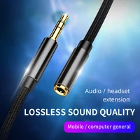 jack 3 5 mm audio extension cable stereo 3 5mm jack aux cable for samsung huawei p20 lite xiaomi redmi 5 plus headphones pc
