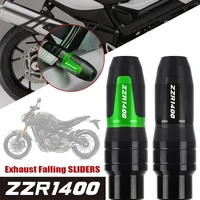 for kawasaki zzr1400 2006 2007 2008 2009 2010 2011 2012 2016 cnc accessories exhaust frame sliders crash pads falling protector