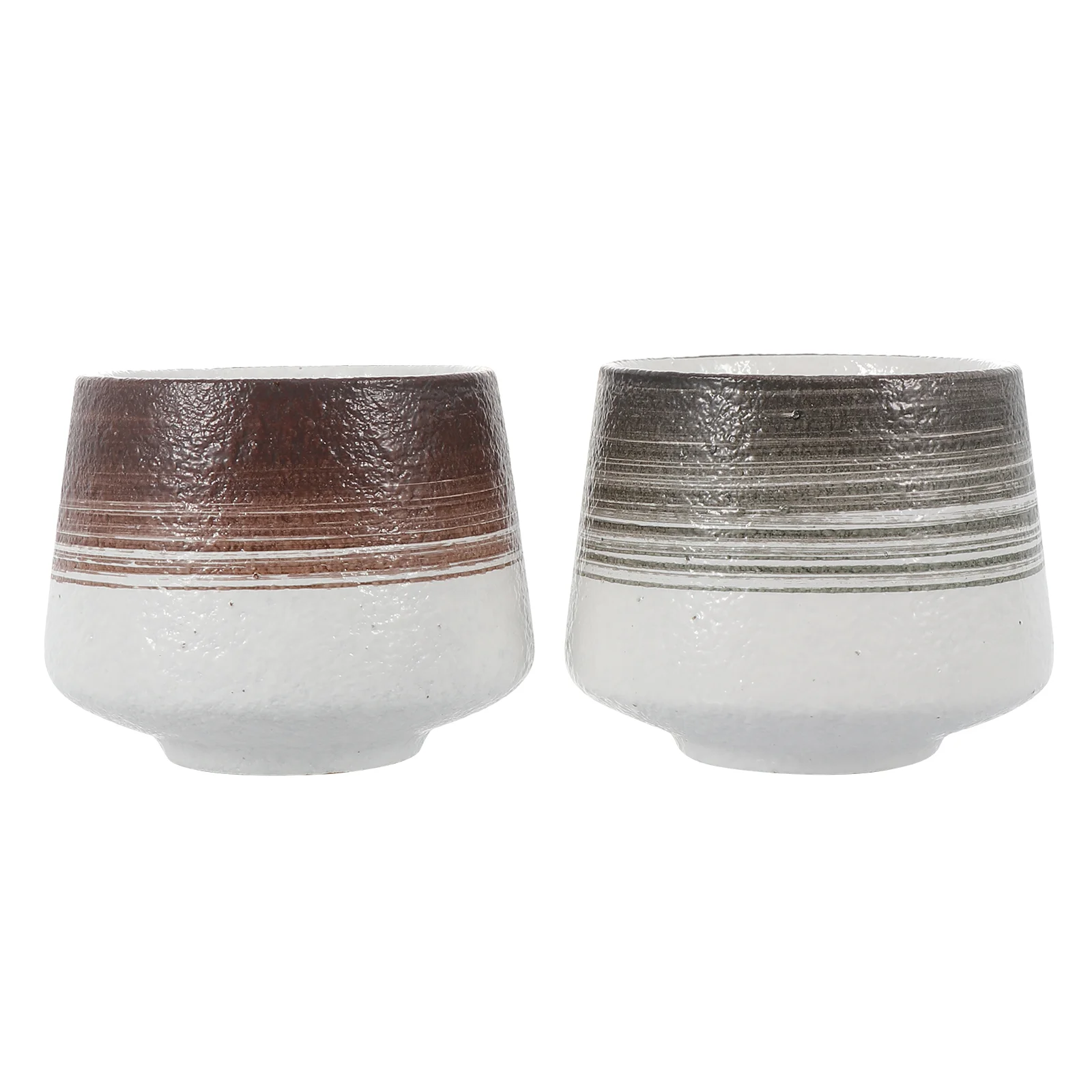 

2Pcs Unique Tea Cup Water Cups Office Use Tea Cups Coffee Use Drinking Cups (Assorted Color)