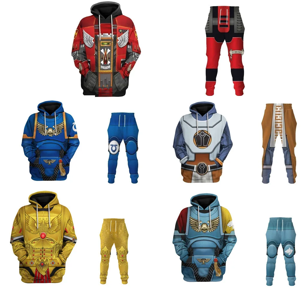 Толстовка с 3D принтом Harajuku уличная одежда Темно-Синяя Женская толстовка