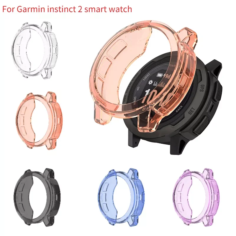 

Protection Case For Garmin instinct 2 smart watch TPU Case CoverWatch Replacement Frame Smart Watch Protective Shell Accessories