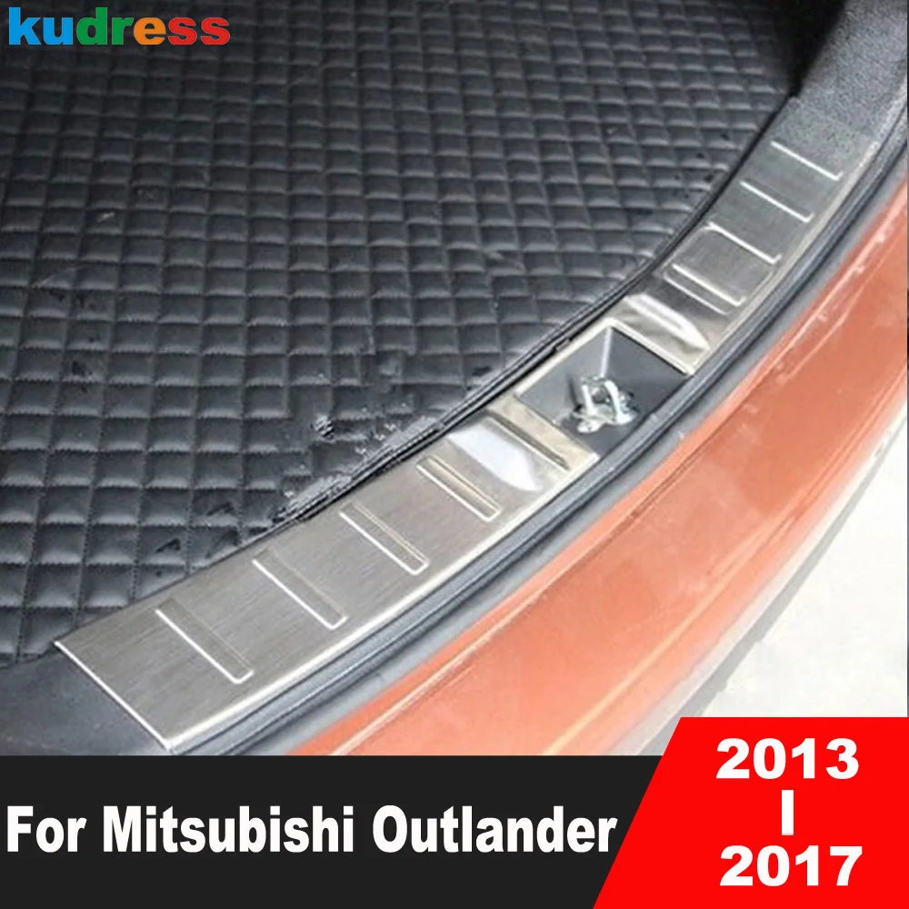 Накладка на задний бампер для Mitsubishi Outlander 2013 2014 2015 2016 2017 | Автомобили и мотоциклы