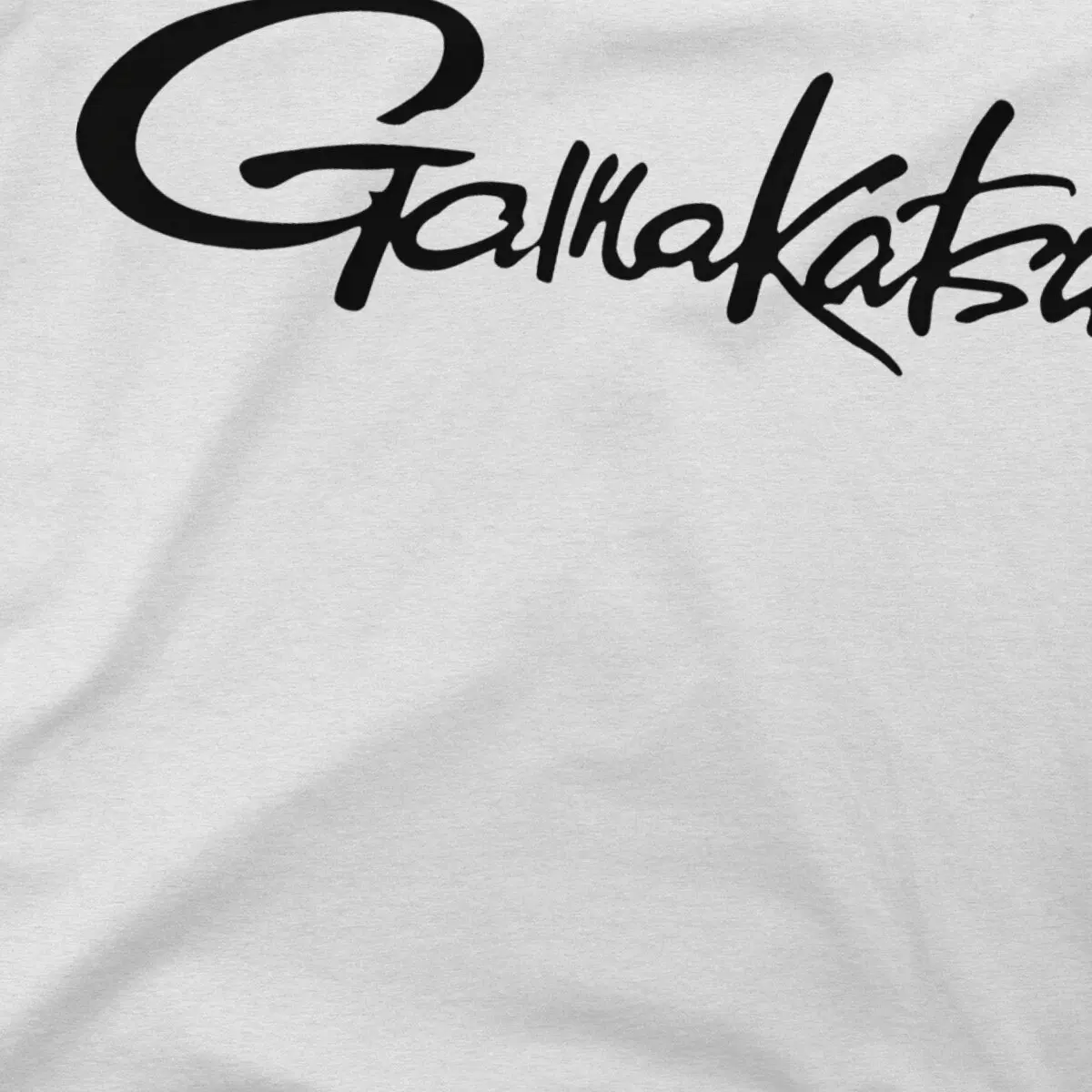 Футболка мужская с логотипом Gamakatsu крутая футболка коротким рукавом и круглым