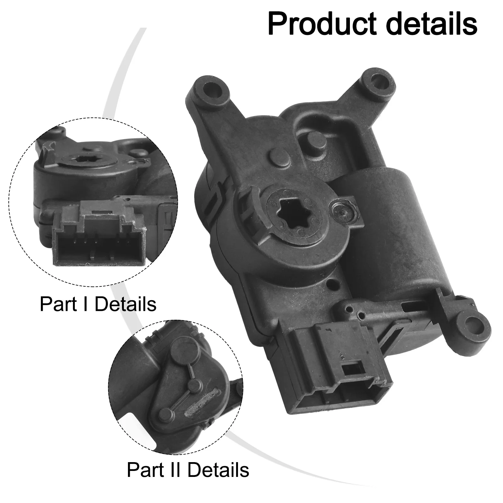 Автомобильный привод двери смеси обогревателя HVAC 5Q 0907511 A Для A3 Q3 2005-2008 GOLF 2006-2014 PASSAT