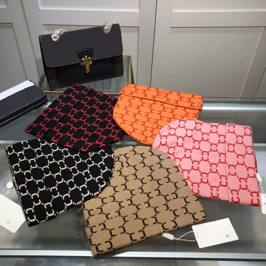 

Модная брендовая зимняя шапка с классическим узором для женщин и мужчин, зимние шапки, шапка, шапка, теплая вязаная шапка в стиле хип-хоп, шап...