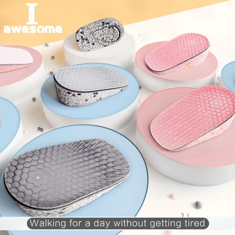 

Increase 1.5cm 2.5cm 3.5cm Height Unisex Adjustable insole Insoles Memory Foam Gel Lifts Inserts Higher Shoes Pads Shoe Cushion
