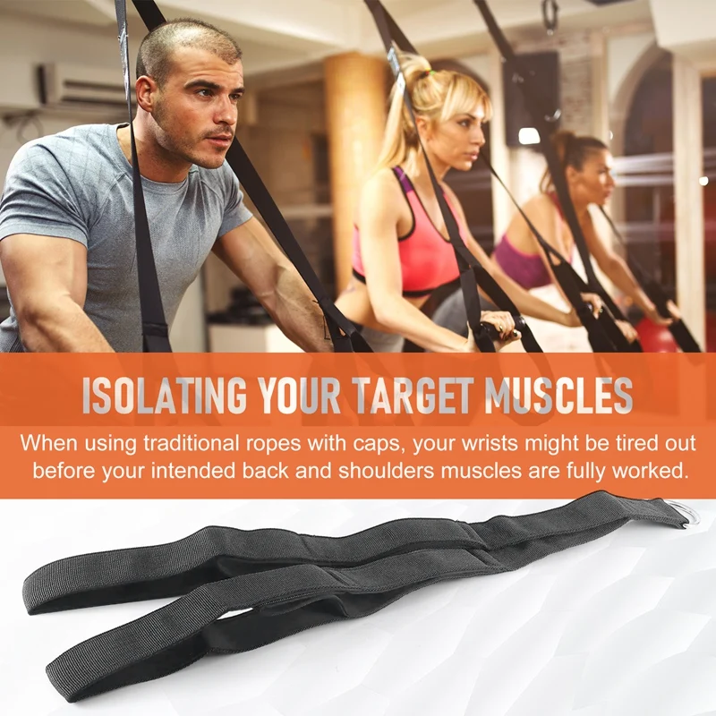 Новое крепление для троса трицепса. 28 7 дюйма и 22-дюймовая две длины встроенная 1