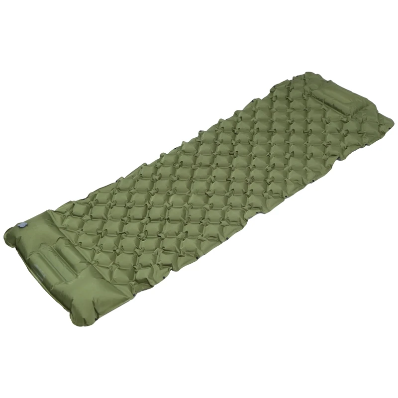 

Self Inflating Sleeping Pad Pillow Lightweight Compact Air Pad For Camping Hiking Backpacking Outdoor Tent Air Mattress