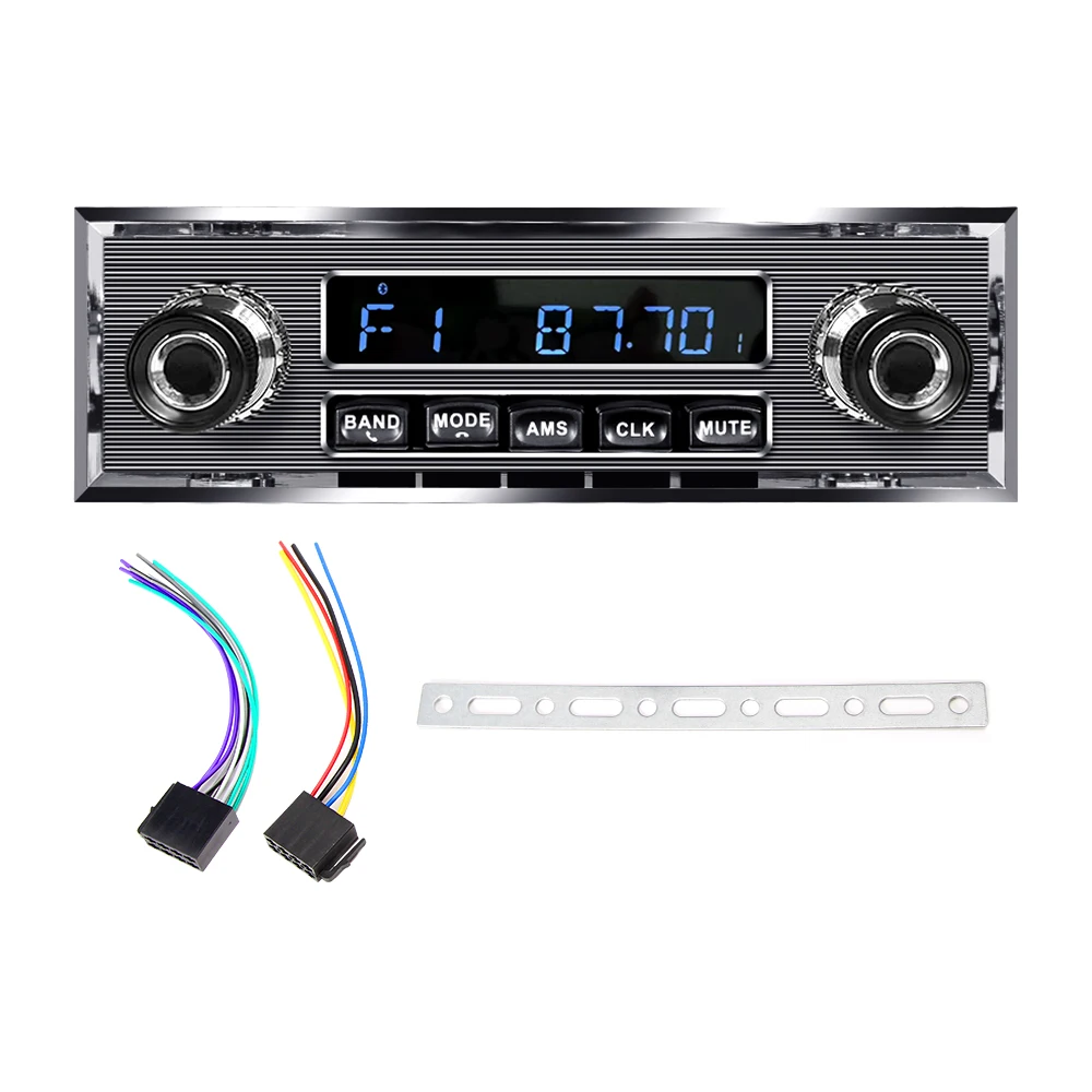 

Автомобильный радиоприемник Grandnavi, 1 DIN, FM, Bluetooth, MP3, аудиоплеер, громкая связь, USB Aux вход для центральной консоли Mercedes Benz Ford