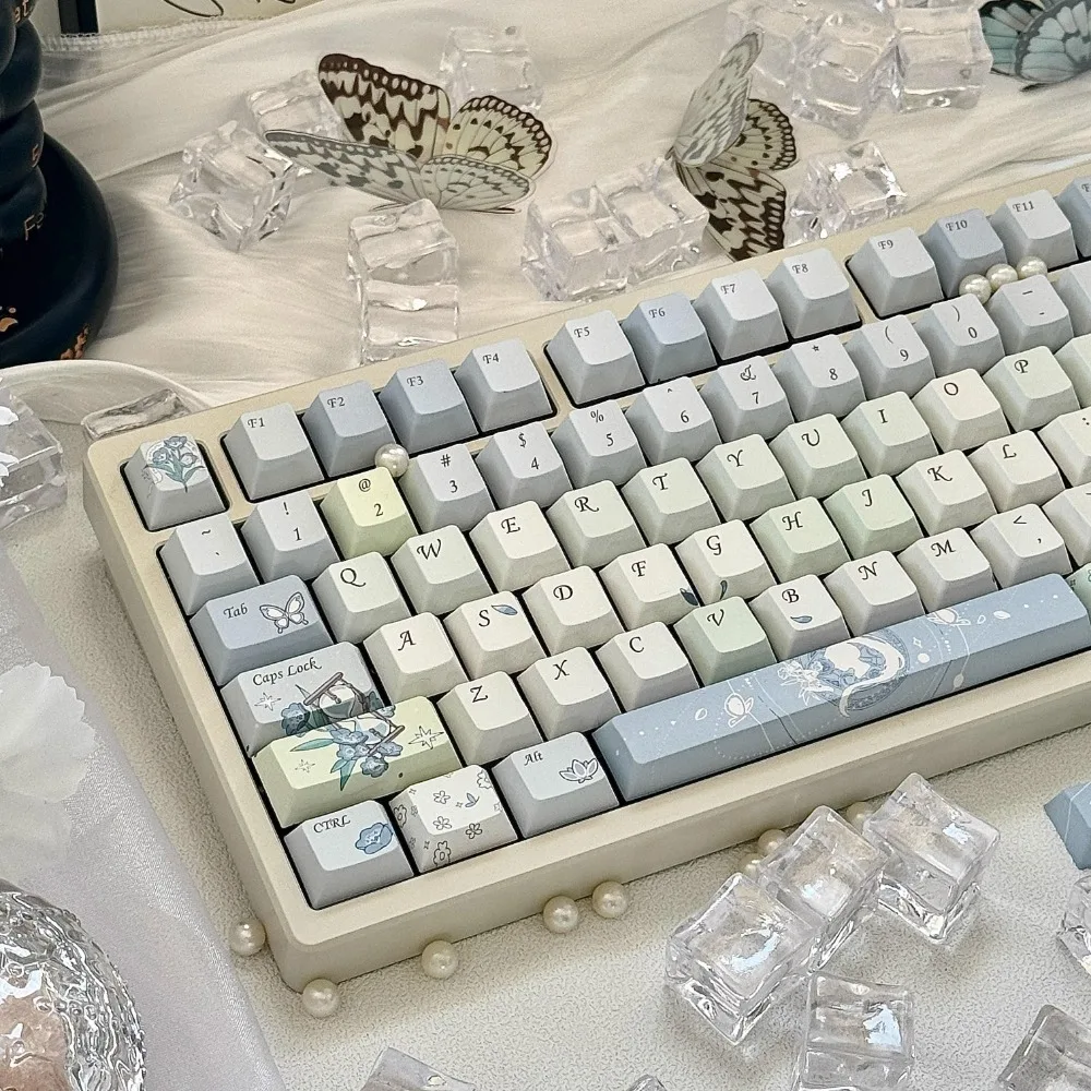 HAJIMI 150 колпачки ключей PBT Gaming DIY оригинальный/MOA профиль пятисторонняя