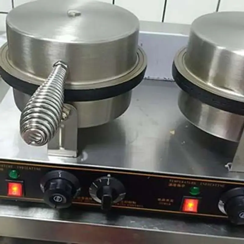 Яичный рулон сковорода для выпечки вафли мороженое конусное искусственное