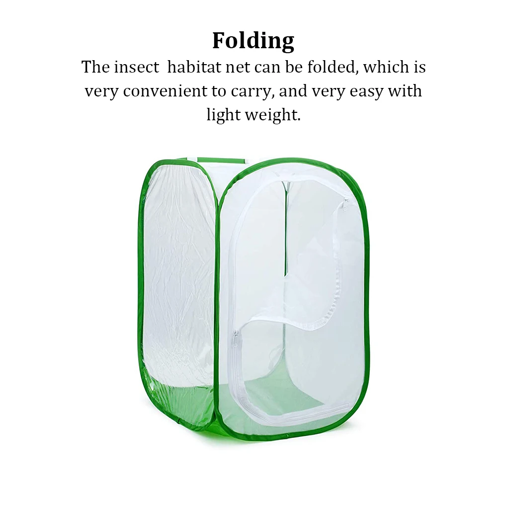 

Складная сетка для обитания насекомых, 30 х30х30 см