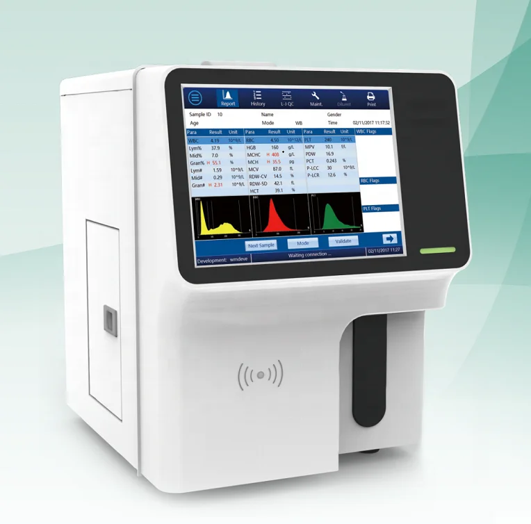 Новейший продукт сенсорный экран полностью автоматический анализатор