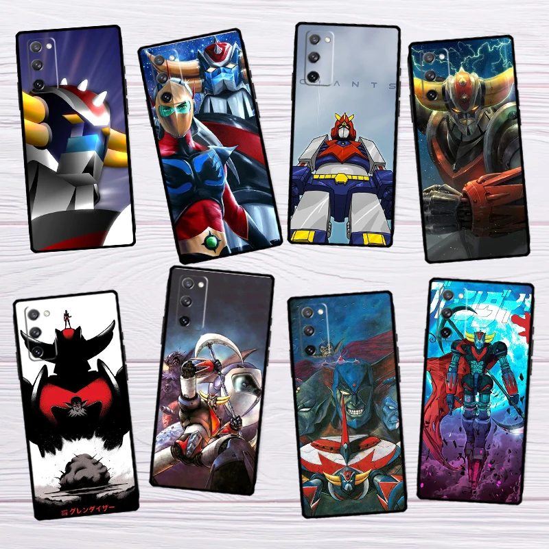 UFO Robot Grendizer Case For Samsung Galaxy S21 FE S22 Ultra Note 20 Ultra S8 S9 S10 Plus S20 FE Back Cover