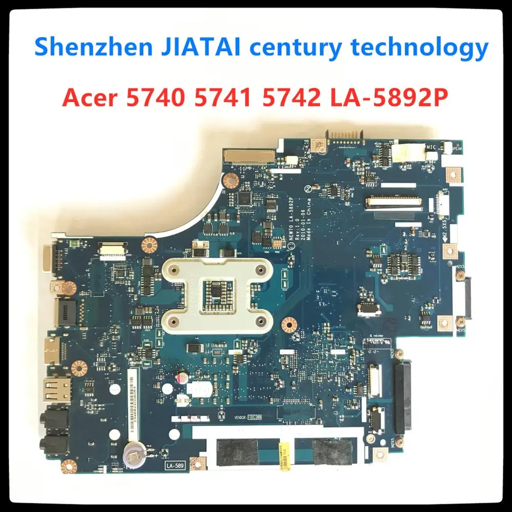 Новинка 5741 оригинальная материнская плата для ноутбука Acer aspire 5742G 5742 100% G