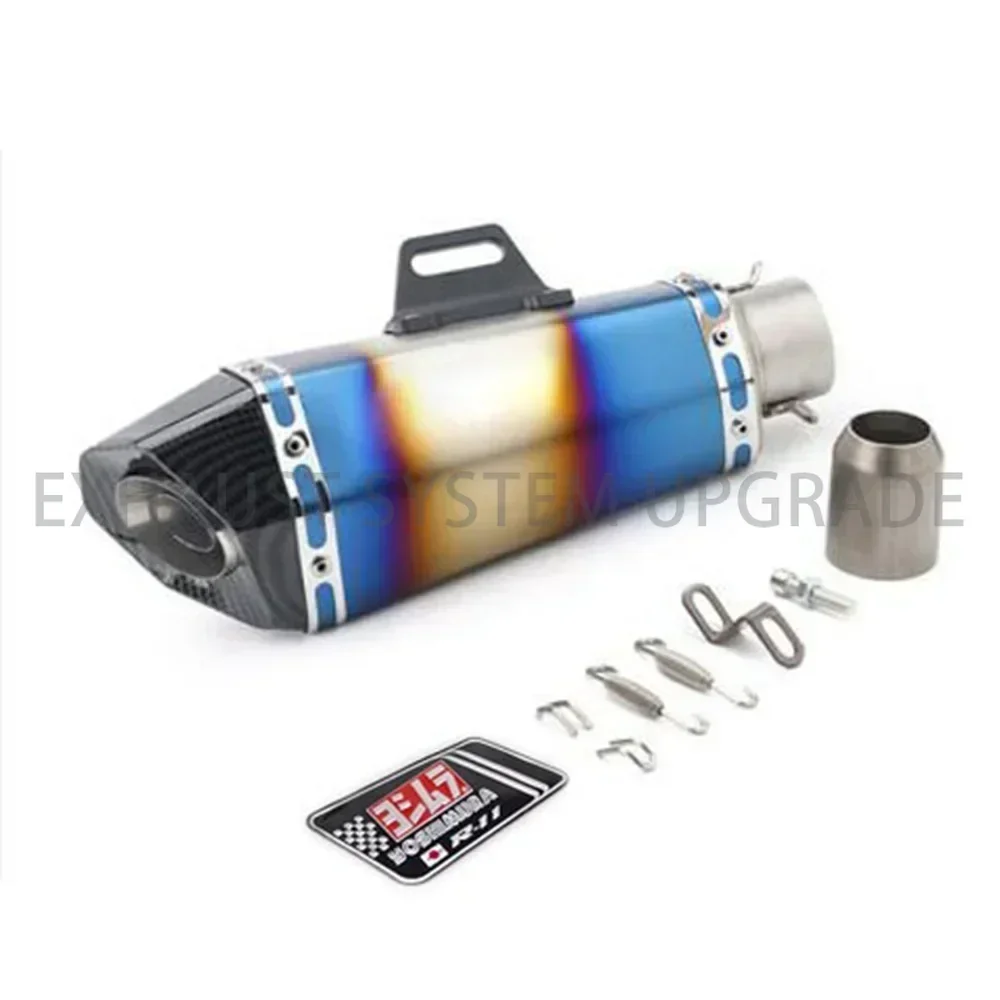Универсальный выхлоп мотоцикла 36-51 мм с наклейками Db Killer глушитель Z900 GSXR1000 SV650 R6 R3