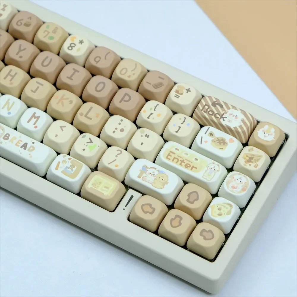 Набор колпачков для выпечки на тему ягненка 130 клавиш PBT милый колпачок ключей с