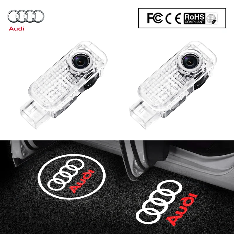 

Led Car Door logo Welcome Light Audi A4 B5 B6 B7 B8 B9 A1 A3 8V 8P 8L A6 C5 C6 C7 A5 A7 A8 Q3 Q5 Q7 TT S3 S6 Sline Quattro