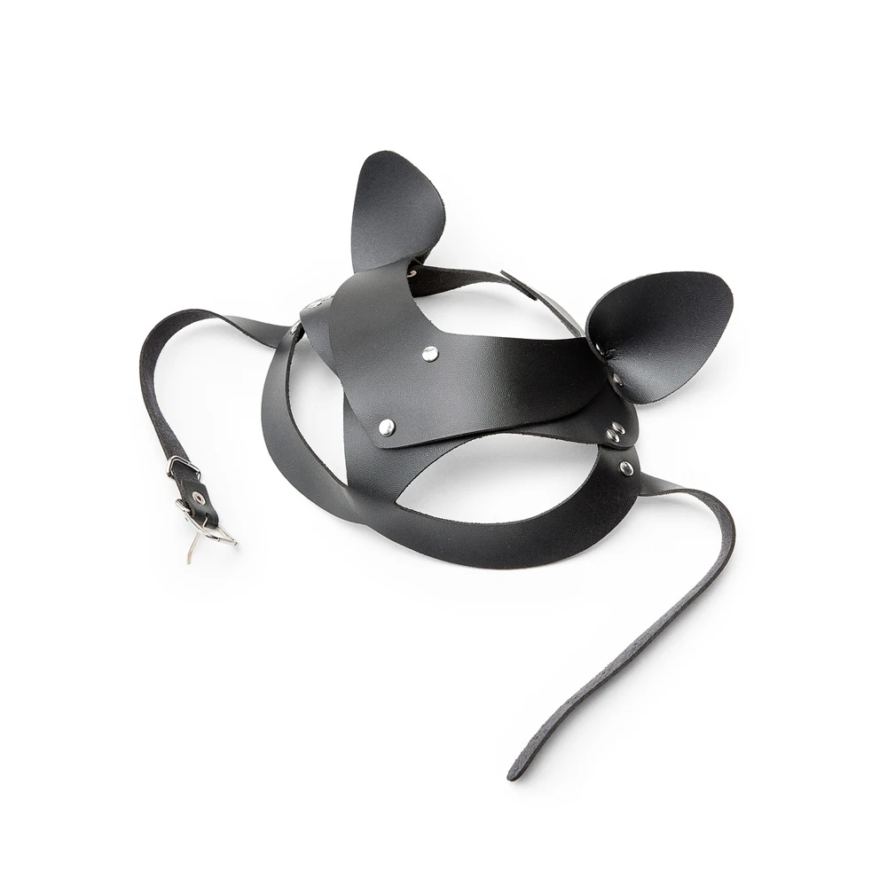 Кожаная маска Зайка |