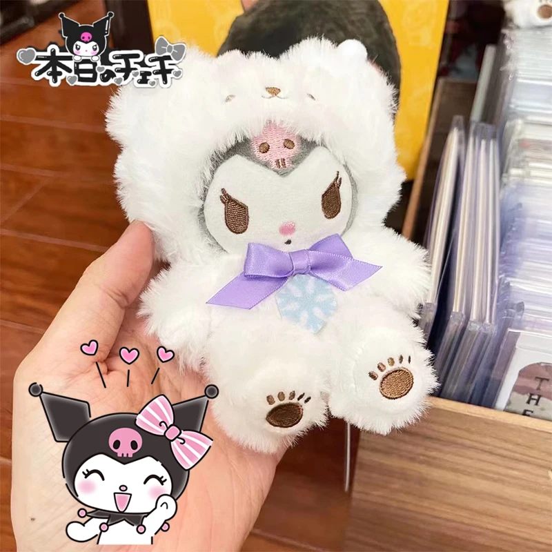 

Kawaii Kuromi плюшевые куклы аниме Sanrio Cinnamoroll Mymelody Мягкие плюшевые куклы милые мягкие куклы-животные игрушки для девочек детские подарки