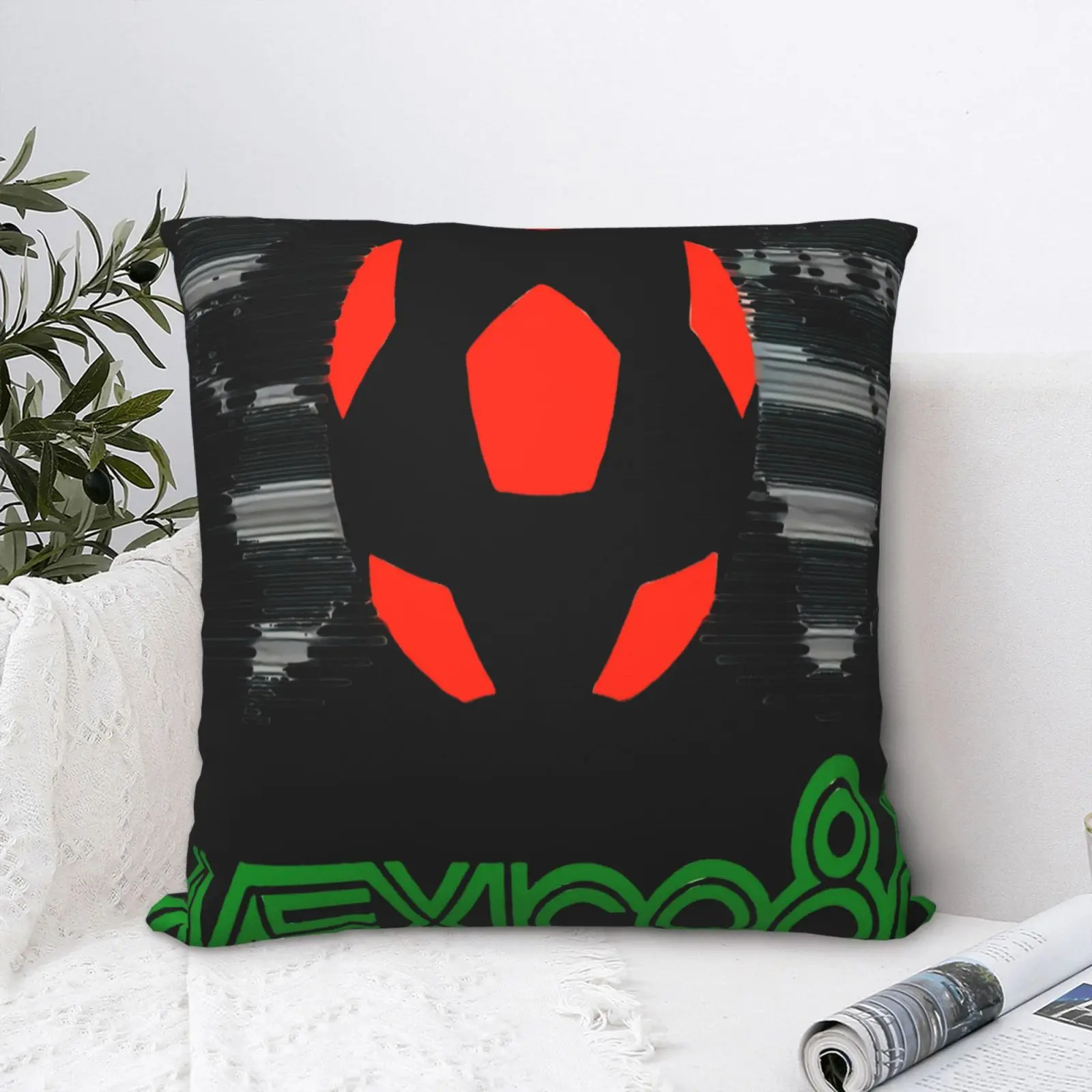 

Мексиканская Подушка 86 80S Футбол B847, персонализированная декоративная подушка