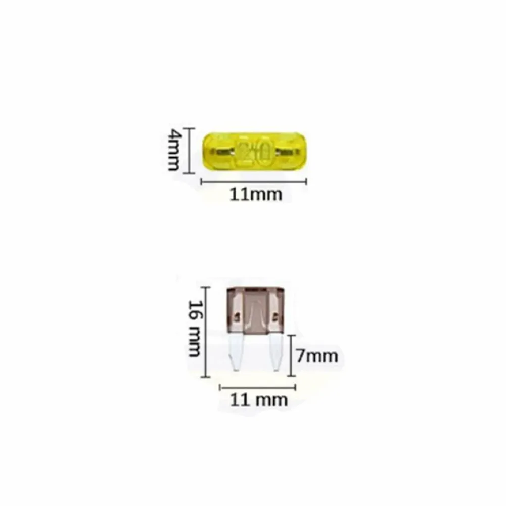 Держатель предохранителя Circuit Piggy Back Fuse Add A Tap Мини-держатель лезвия идеально