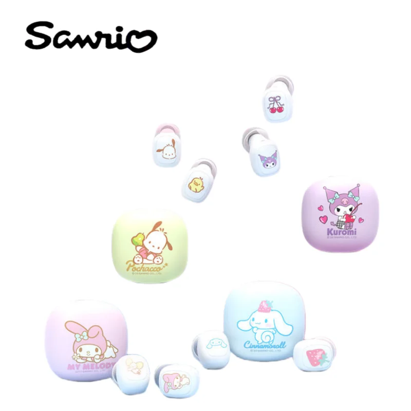 

Sanrio animation peripheral kawaii Kuromi Pochacco Cinnamoroll My melody bluetooth headset high-value festival gift wholesale