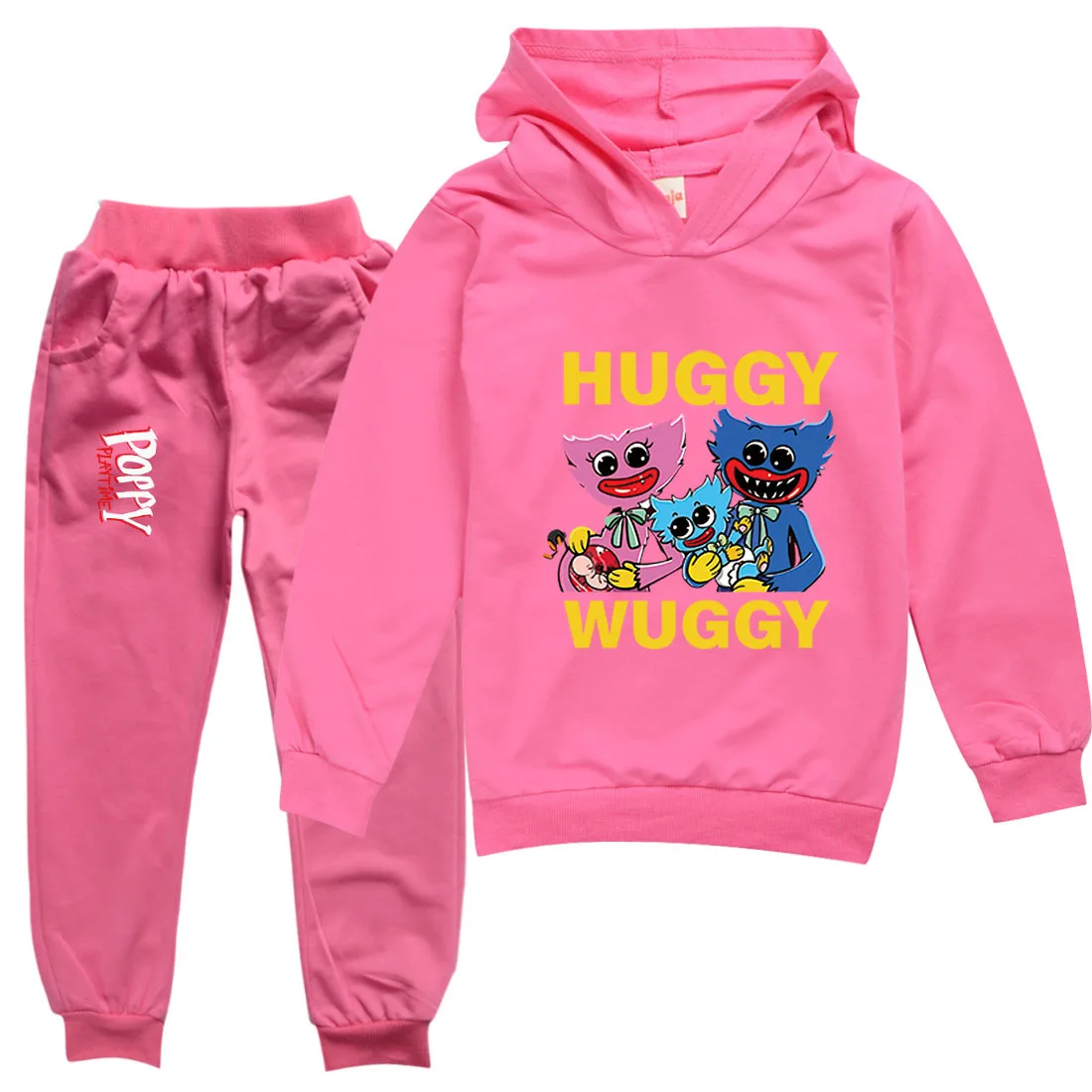 

2 шт./комплект, Детская толстовка с капюшоном и брюки