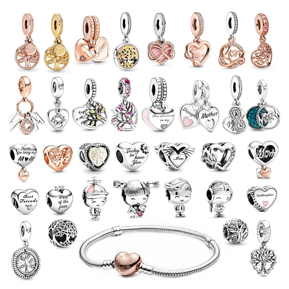 

Женский браслет «сделай сам» из серебра 925 пробы