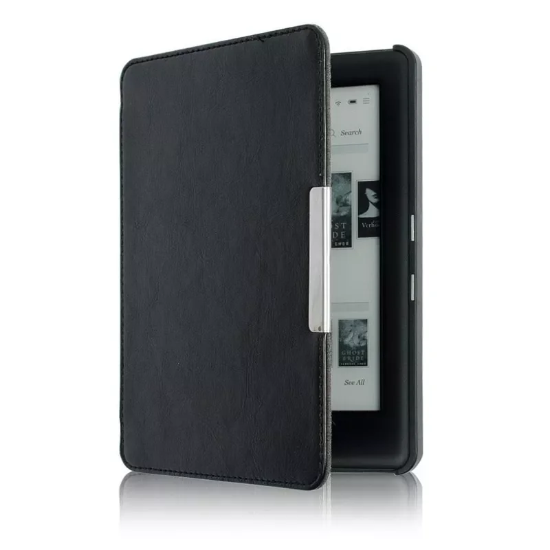 

​PU Leather Protective Shell Case for KOBO GLO HD 6.0" eRead c Auto Sleep Cover Ultra Thin Hard Shell